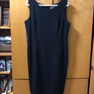 Everyday black dress.